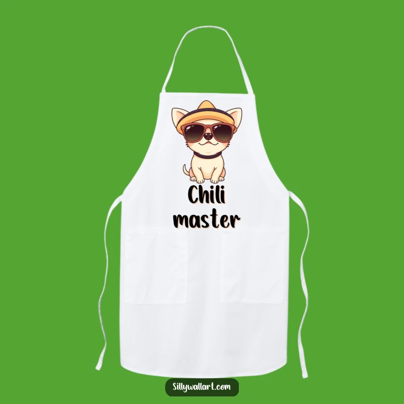 Funny Chihuahua Chef Apron: Cook Up Fun with Fiesta Flair