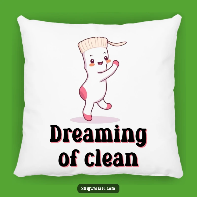 Funny Sock Tango Pillow - Hilarious Decor for Cozy Laundry Lovers