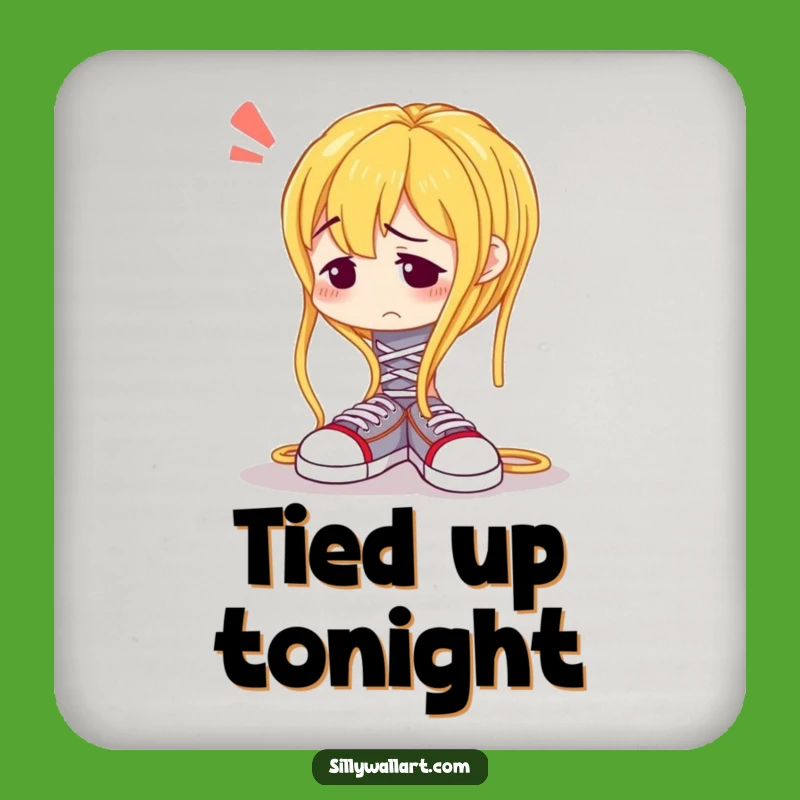 Funny Spaghetti Noodle Coaster Set: Protect Surfaces with Hilarious Art