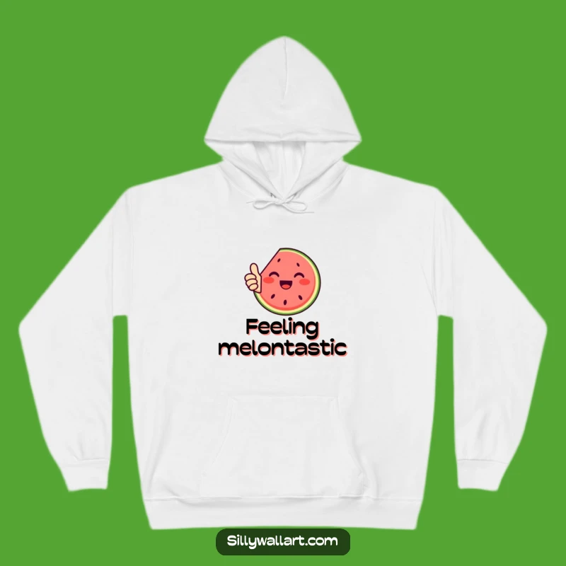 Funny Watermelon Thumbs Up Hoodie - Cozy & Sweet Gift for All