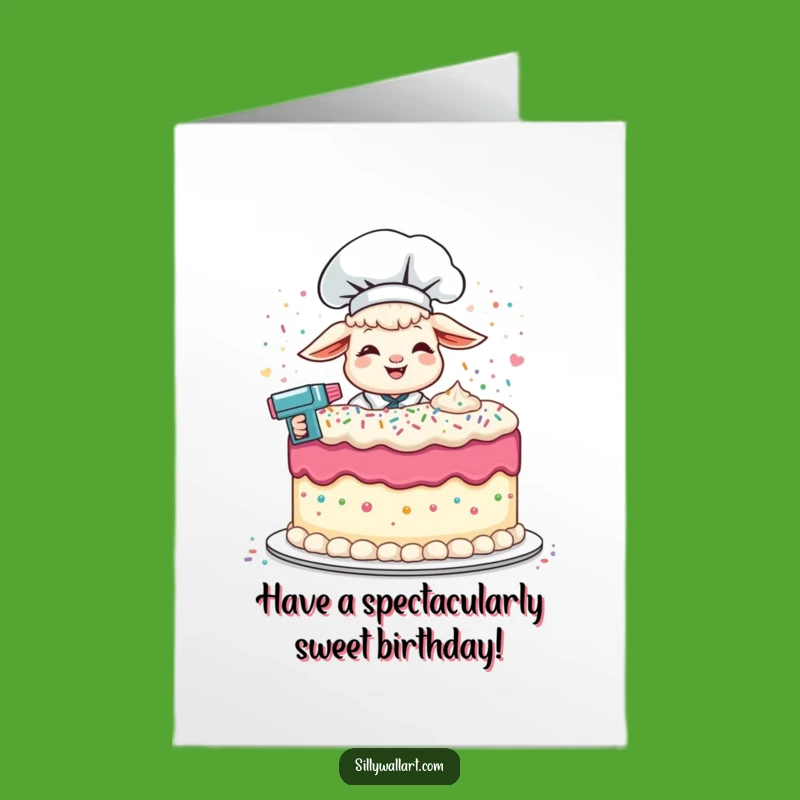 Free Printable Lamb Chef Birthday Card - Hilarious Downloadable Fun for the Sweetest Day!