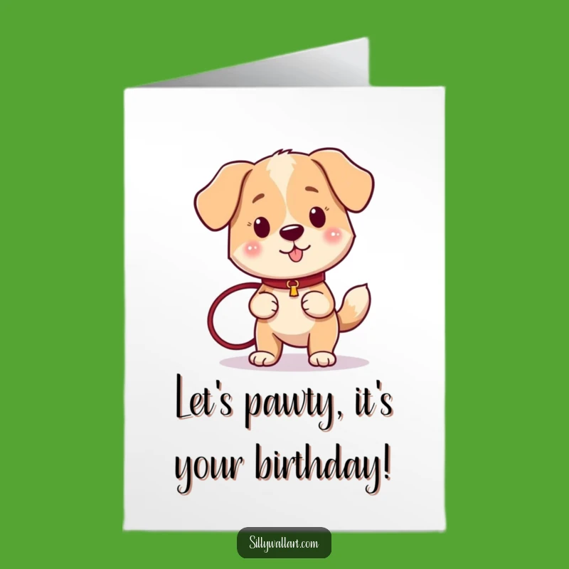 Free Printable Birthday Card: Happy Dog - Hilarious Downloadable Gift for a Fun Celebration!