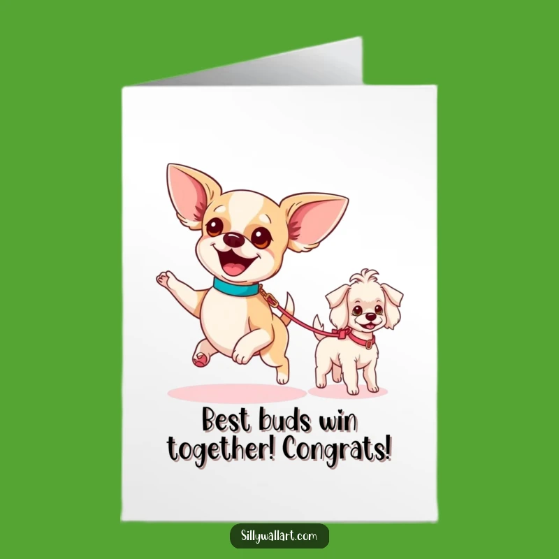 Free Printable Congrats Card: Pawsome Achievement Parade - Humorous Downloadable Gift