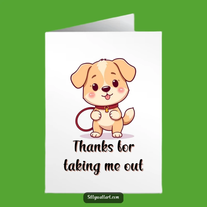 Free Printable Thank You Card: Happy Dog - Hilarious Downloadable Gift for Expressing Thanks!